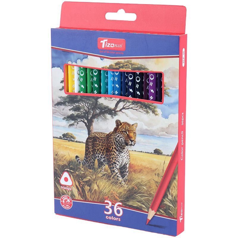 مداد رنگی 36 رنگ تیزو TCP-36