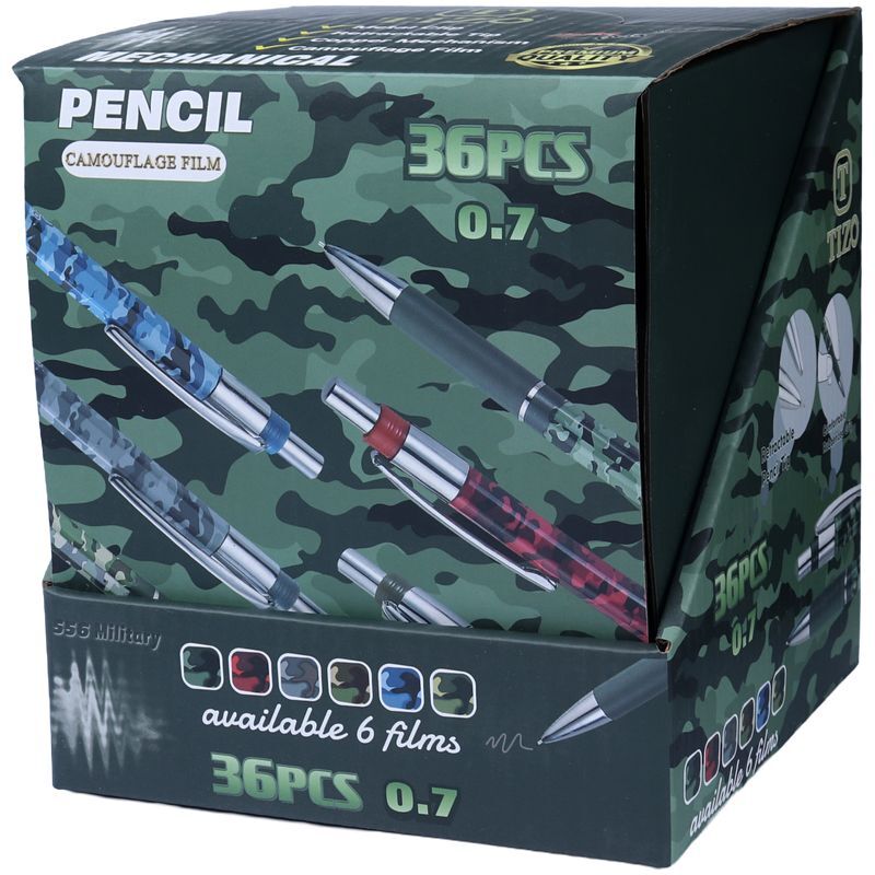 مداد نوکی 0.7 میلی متری تیزو 556Military طرح ارتشی