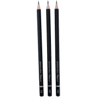 مداد مشکی تیزو HB/2 بسته 12 عددی