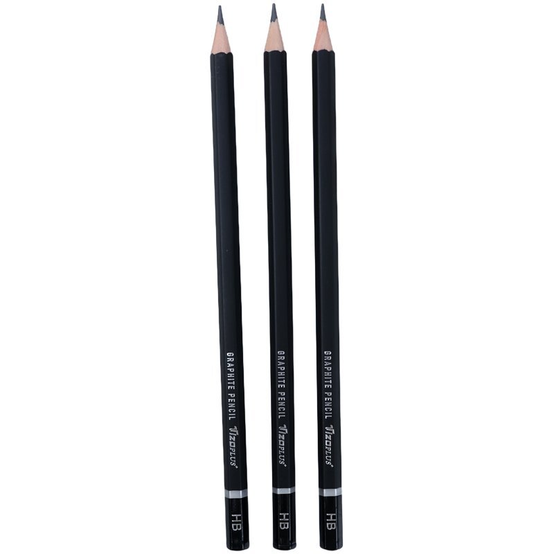 مداد مشکی تیزو HB/2 بسته 12 عددی