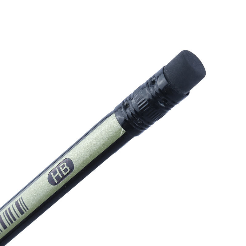 مداد مشکی پاک کن دار متالیک تیزو بسته 72 عددی