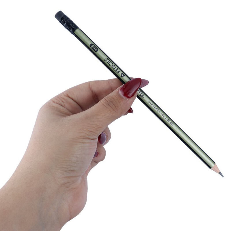 مداد مشکی پاک کن دار متالیک تیزو بسته 72 عددی