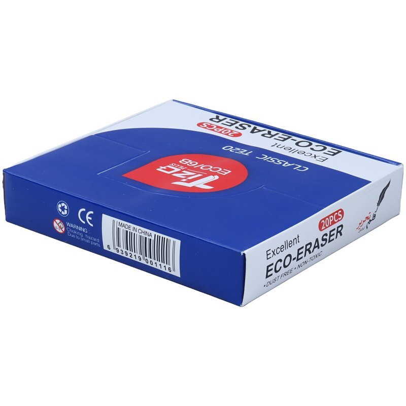 پاک کن تیزو TE20 بسته 20 عددی