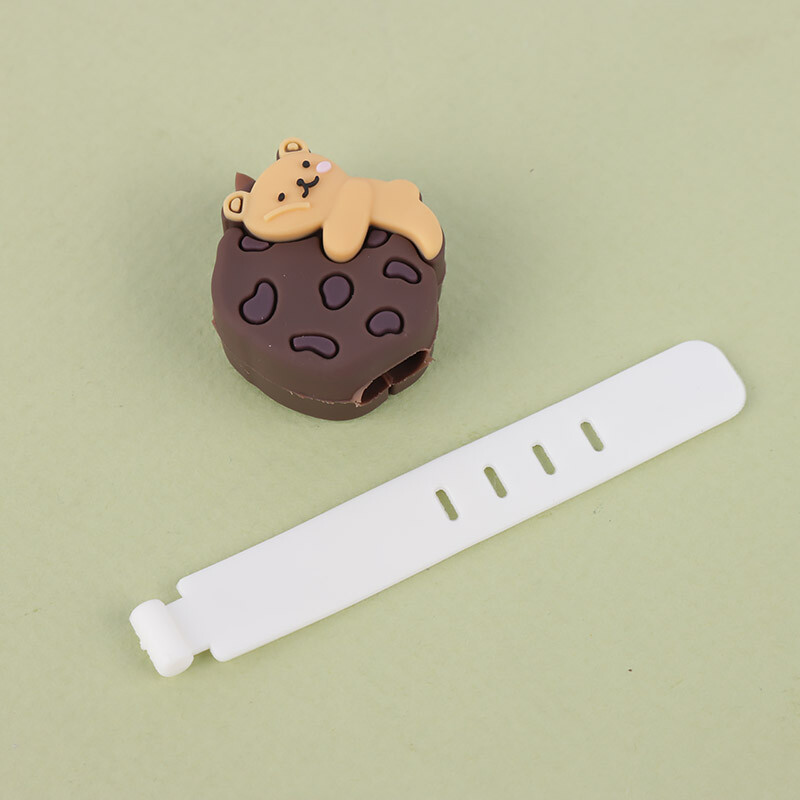 ست محافظ کابل و کلگی شارژر شیائومی 120 وات طرح کوکی و خرس