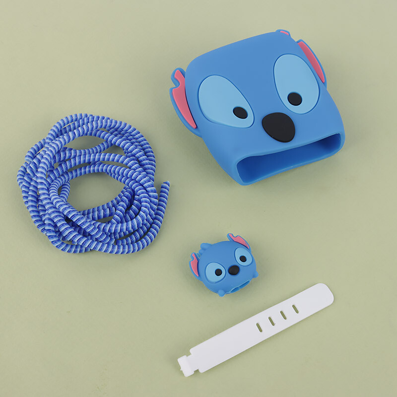 ست محافظ کابل و کلگی شارژر شیائومی 120 وات طرح Stitch