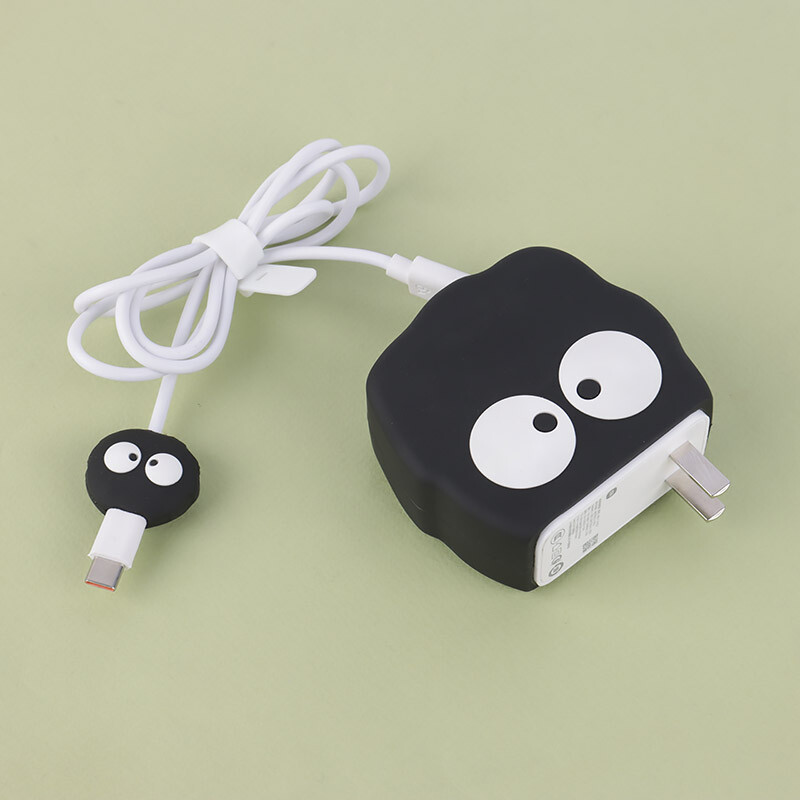 ست محافظ کابل و کلگی شارژر شیائومی 120 وات طرح میکروب