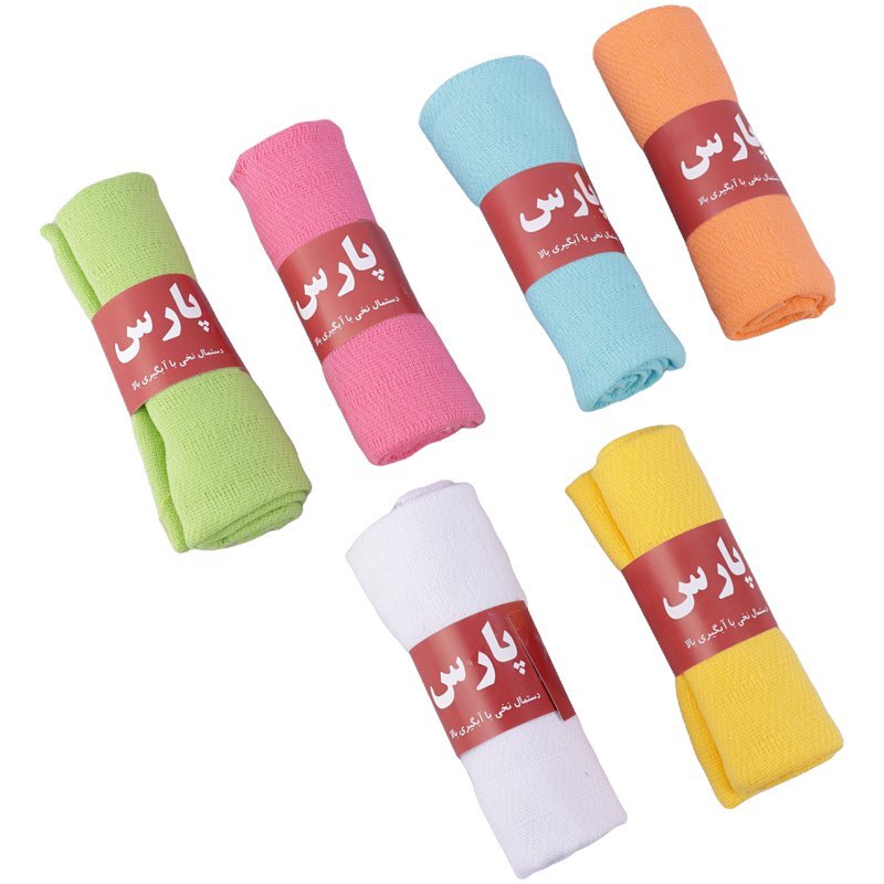دستمال نخی پارس سایز 70*35 سانتی متر