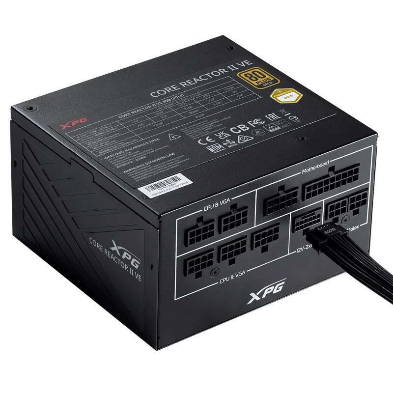 پاور ماژولار 850 وات ایکس پی جی XPG CORE REACTOR II VE Gold