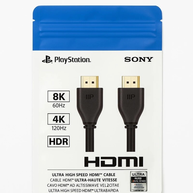 کابل HDMI 8K سونی Sony طول 1.5 متر کنسول بازی PS5