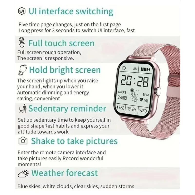 ساعت هوشمند ویسمی WS-81 Mini