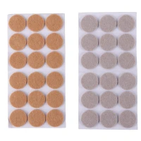 زیر مبلی موکتی دایره کوچک نویان 1050 بسته 18 عددی