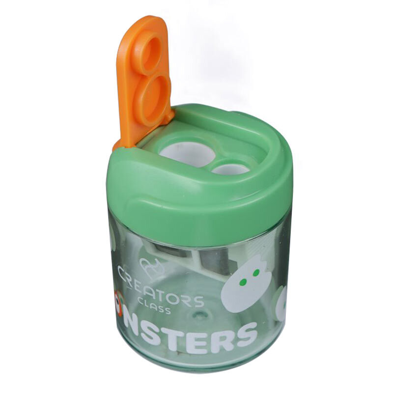 تراش پلاستیکی مخزن دار کریتورز کلاس monster CCMONPSP بسته 24 عددی