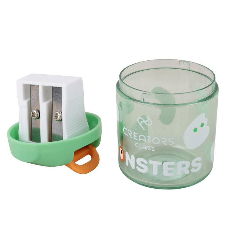 تراش پلاستیکی مخزن دار کریتورز کلاس monster CCMONPSP بسته 24 عددی