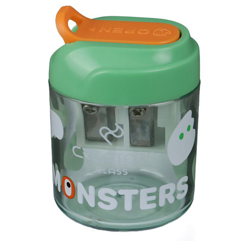 تراش پلاستیکی مخزن دار کریتورز کلاس monster CCMONPSP بسته 24 عددی