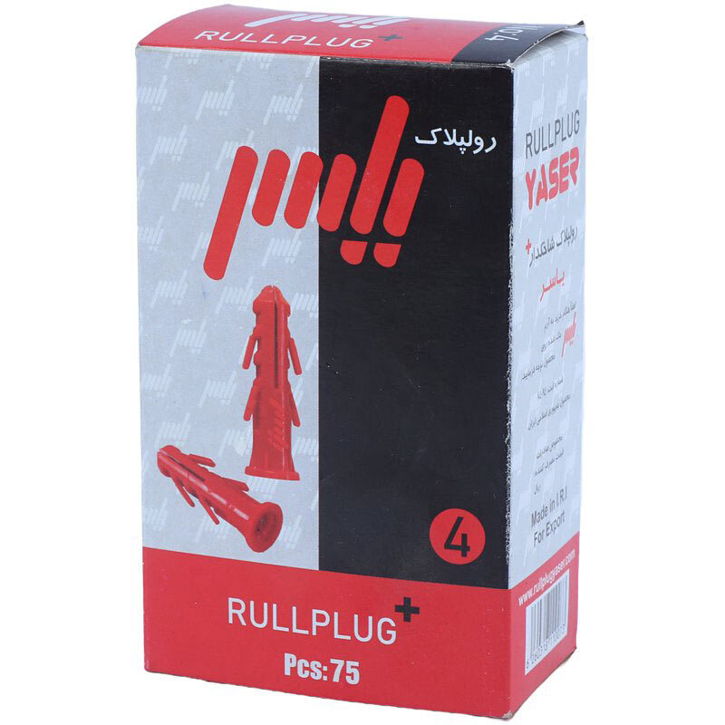 رولپلاک لبه دار یاسر سایز 4 Yaser بسته 75 عددی