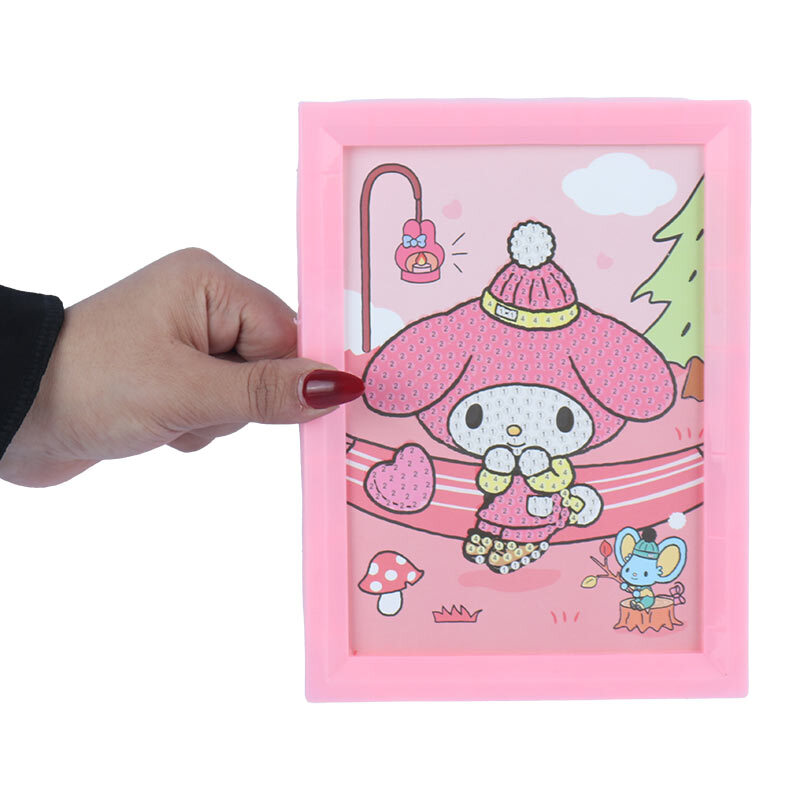 ست نقاشی الماسی کرومی و کیتی DIY H-XK101 کد 6