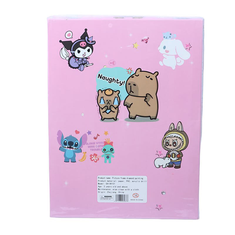 ست نقاشی الماسی کرومی و کیتی DIY H-XK101 کد 6