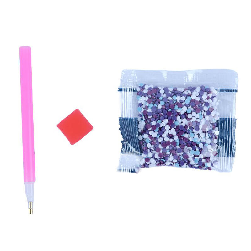 ست نقاشی الماسی تک شاخ DIY MML-820 کد 9