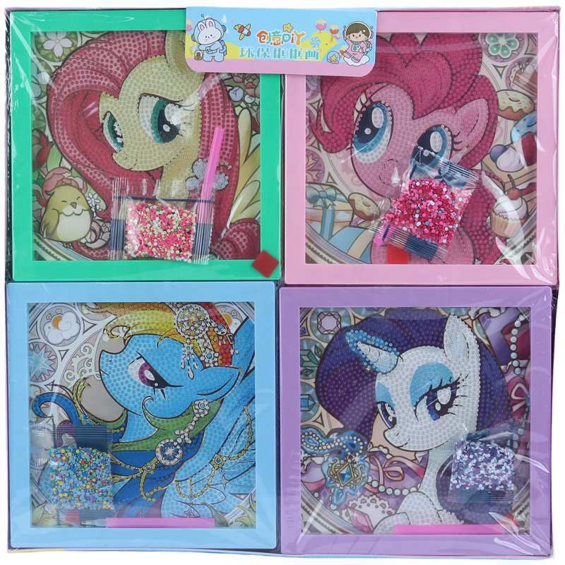 ست نقاشی الماسی تک شاخ DIY MML-820 کد 9