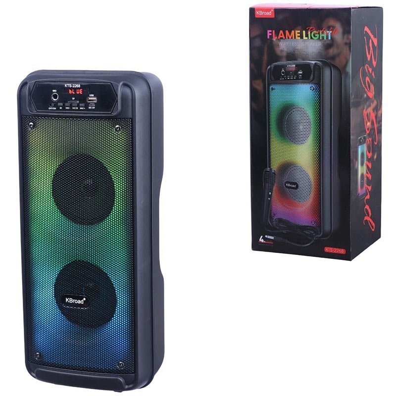اسپیکر بلوتوثی کی برود KTS-2268 + میکروفون