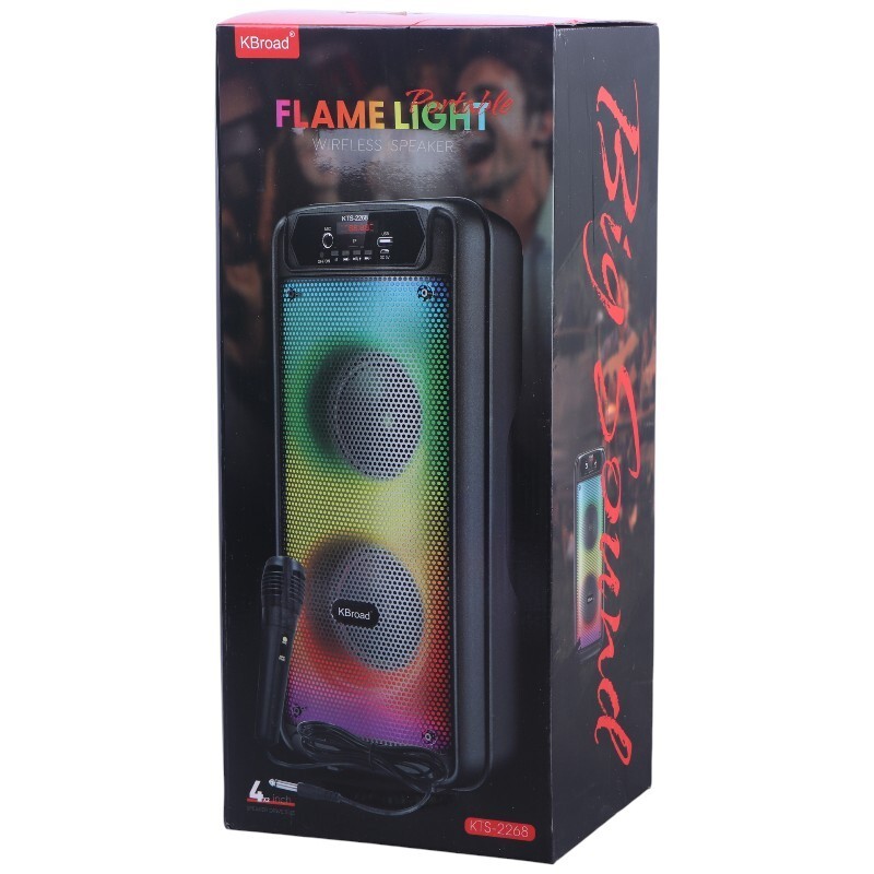 اسپیکر بلوتوثی کی برود KTS-2268 + میکروفون