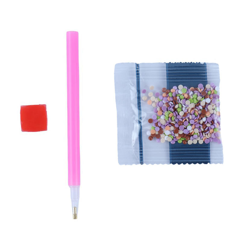 نقاشی الماسی لبوبو قلبی AK-7533-13 کد 8