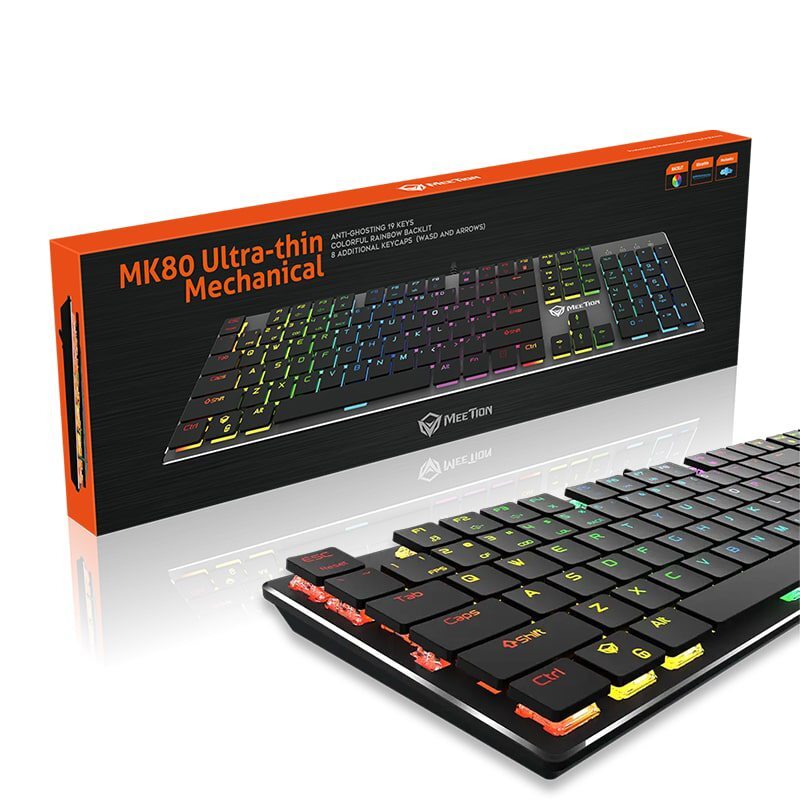 کیبورد گیمینگ میشن MK80