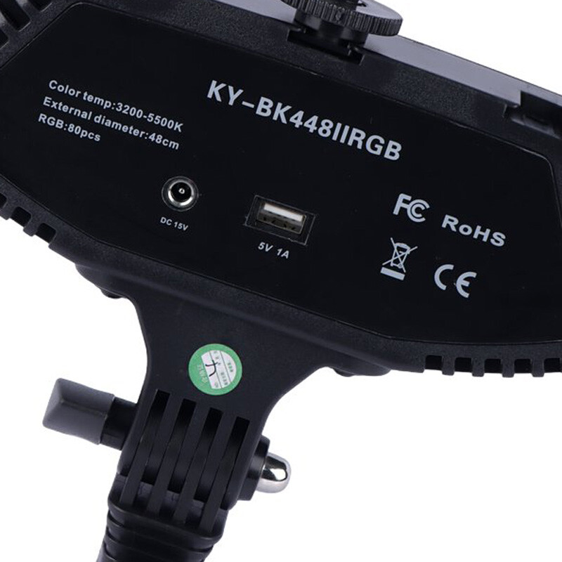 رینگ لایت 18 اینچ ورتا KY-448RGB