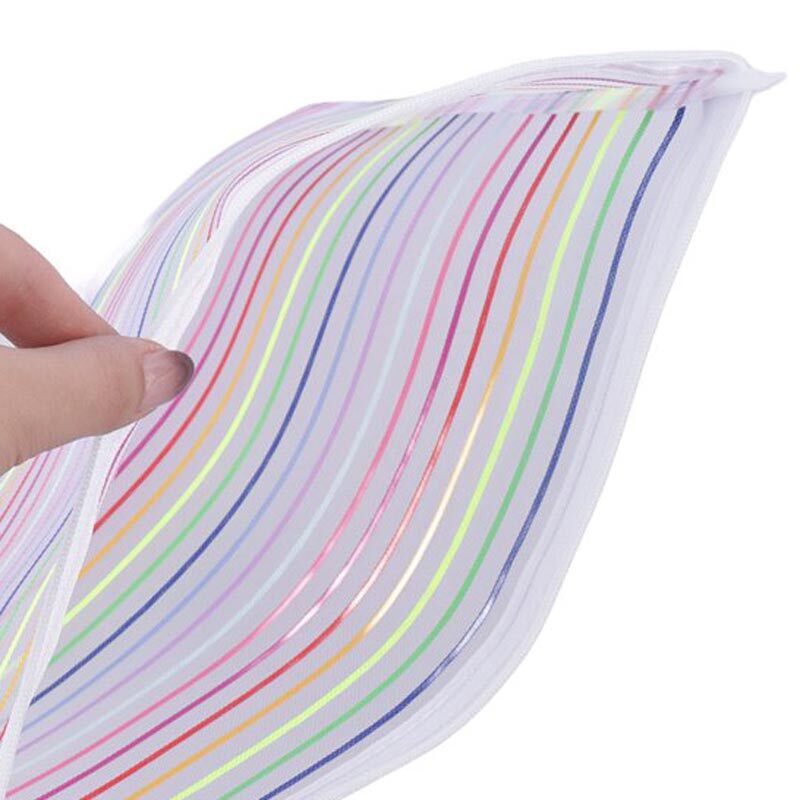 پوشه زیپ دار توری A4 بسته 12 عددی