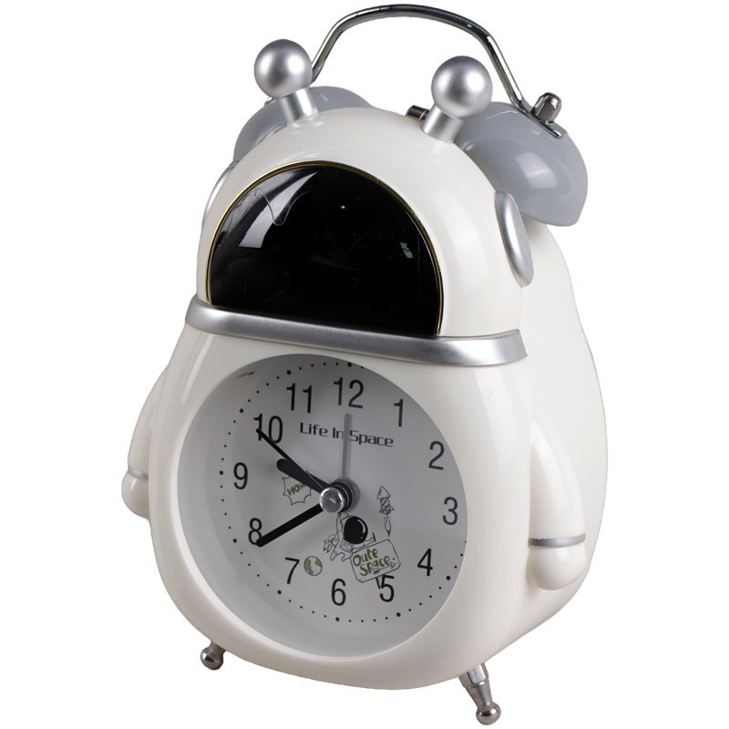 ساعت رومیزی زنگ دار طرح آدم فضایی کد B-558