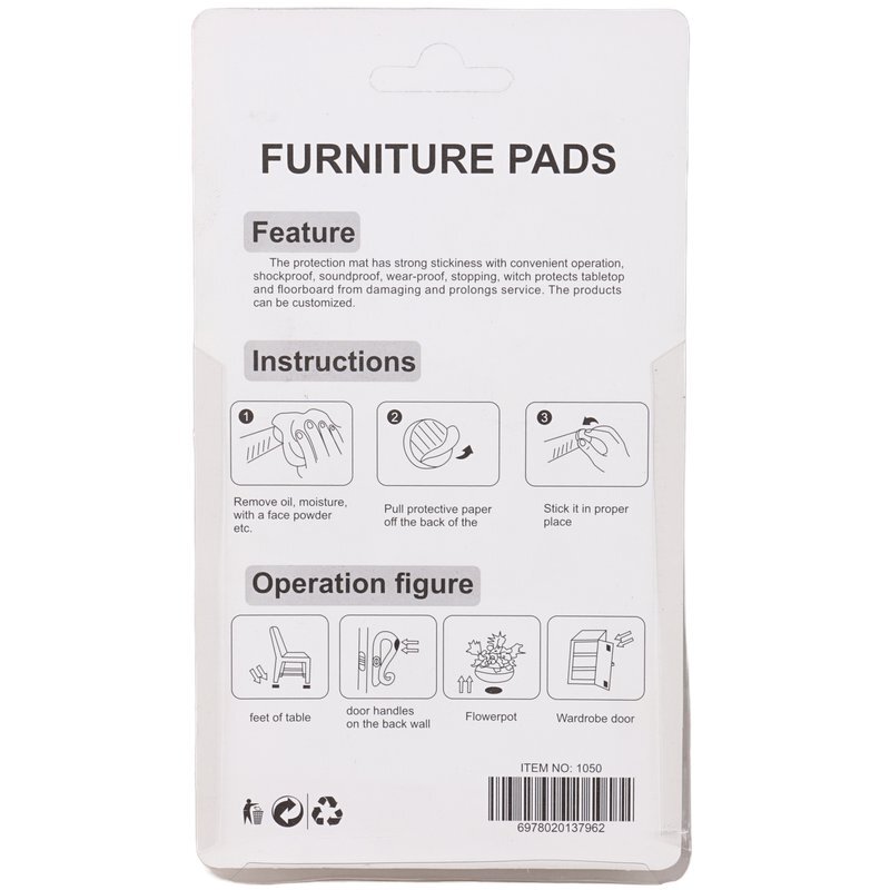 زیر مبلی موکتی مربع کوچک نویان 1050 بسته 18 عددی