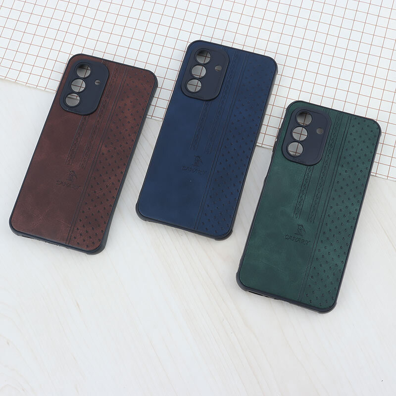 قاب چرمی Canary سامسونگ Galaxy A17 4G / A17 5G محافظ لنزدار