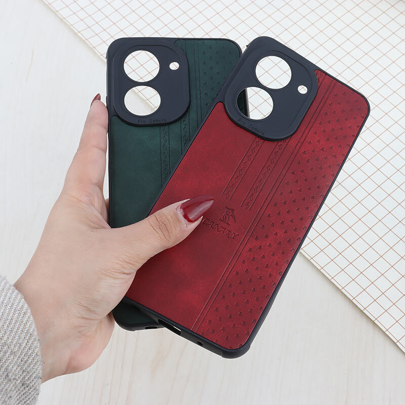 قاب چرمی Canary شیائومی Redmi A5 4G محافظ لنزدار