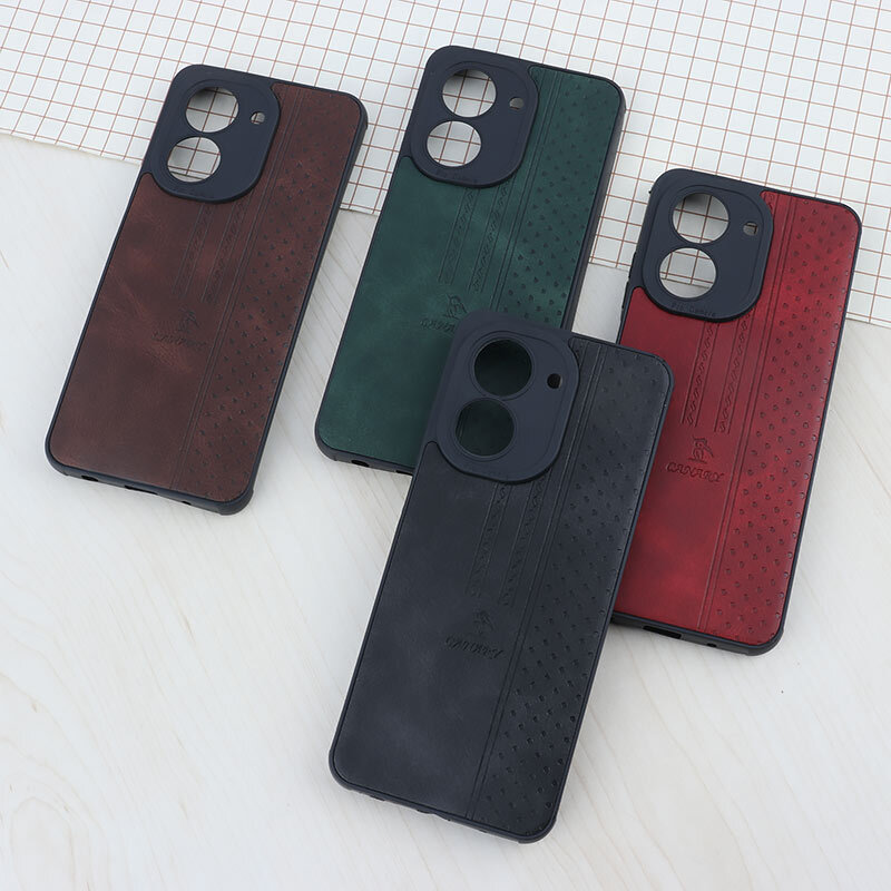 قاب چرمی Canary شیائومی Redmi A5 4G محافظ لنزدار