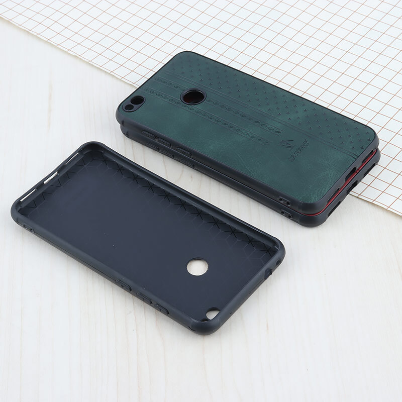 قاب چرمی Canary هواوی P8 Lite 2017 محافظ لنزدار