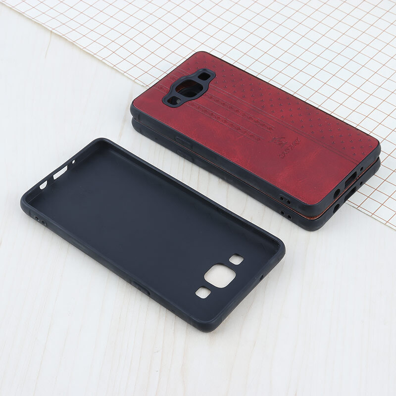 قاب چرمی Canary سامسونگ Galaxy A5 2015 محافظ لنزدار