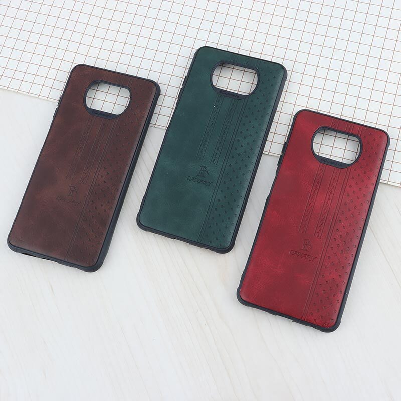 قاب چرمی Canary شیائومی Poco X3 / X3 NFC / X3 Pro