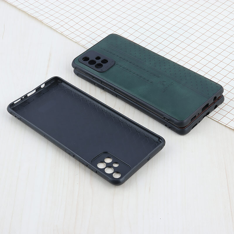 قاب چرمی Canary سامسونگ Galaxy A71 محافظ لنزدار