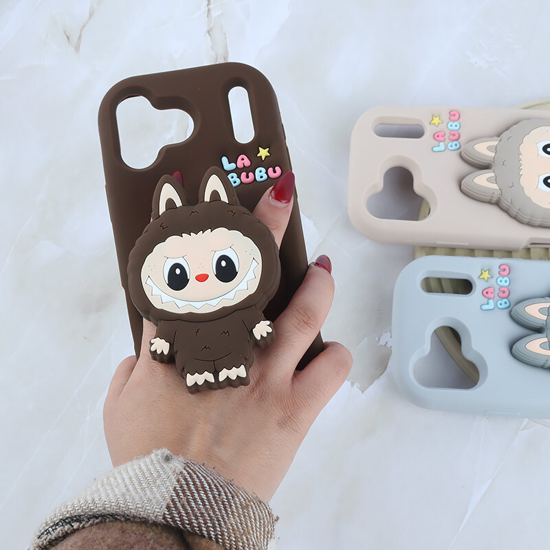 قاب سیلیکونی پاپ سوکت دار لبوبو بزرگ