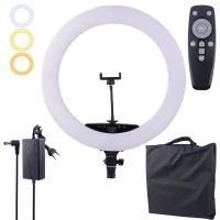 رینگ لایت 18 اینچ ورتا KY-448RGB