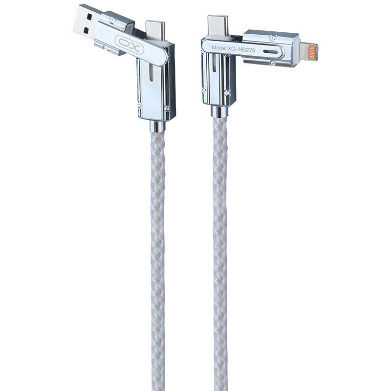 کابل شارژ چندکاره فست شارژ 60 وات ایکس او XO-NB276 طول 1 متر