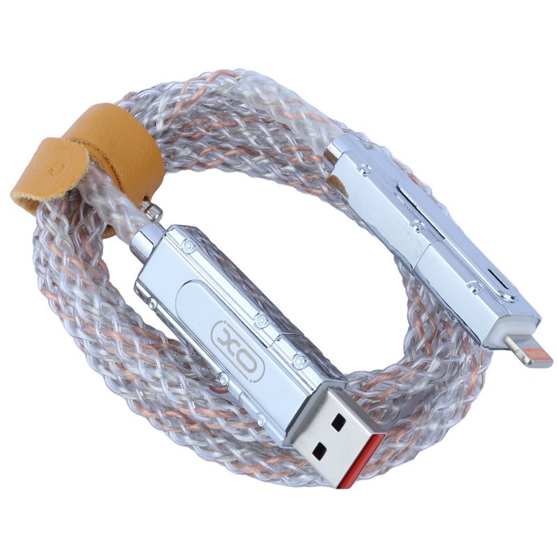 کابل شارژ چندکاره فست شارژ 60 وات ایکس او XO-NB276 طول 1 متر