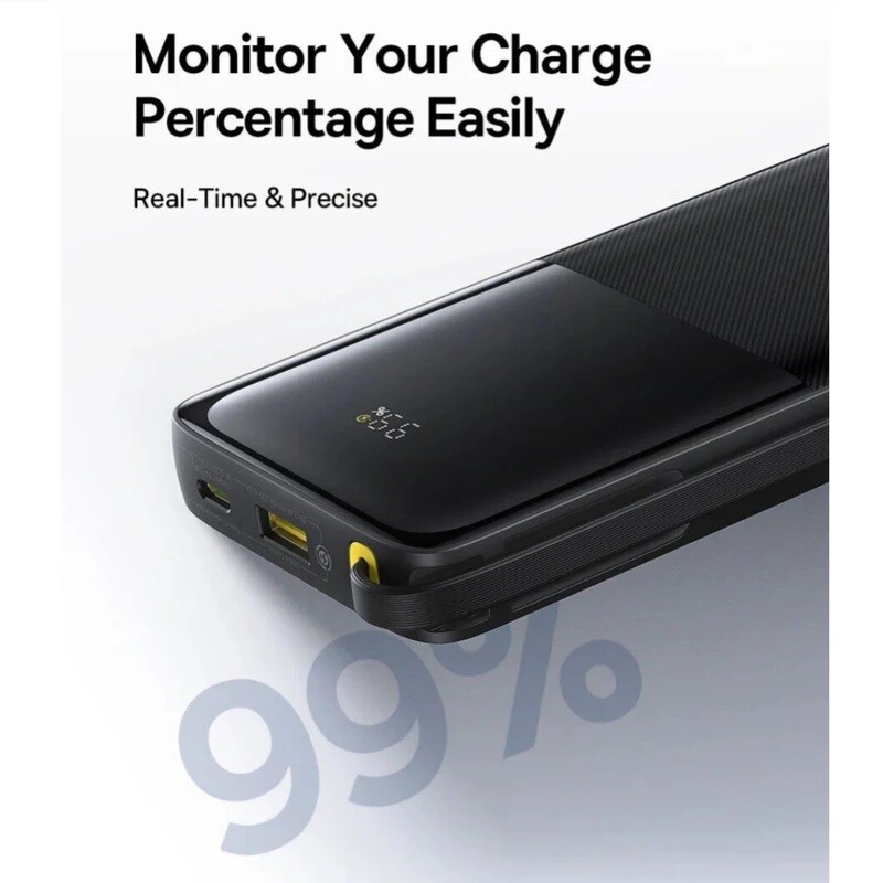 پاور بانک فست شارژ باسئوس Bipow 2 P10077101113 PD 20W ظرفیت 20000 میلی آمپر ساعت