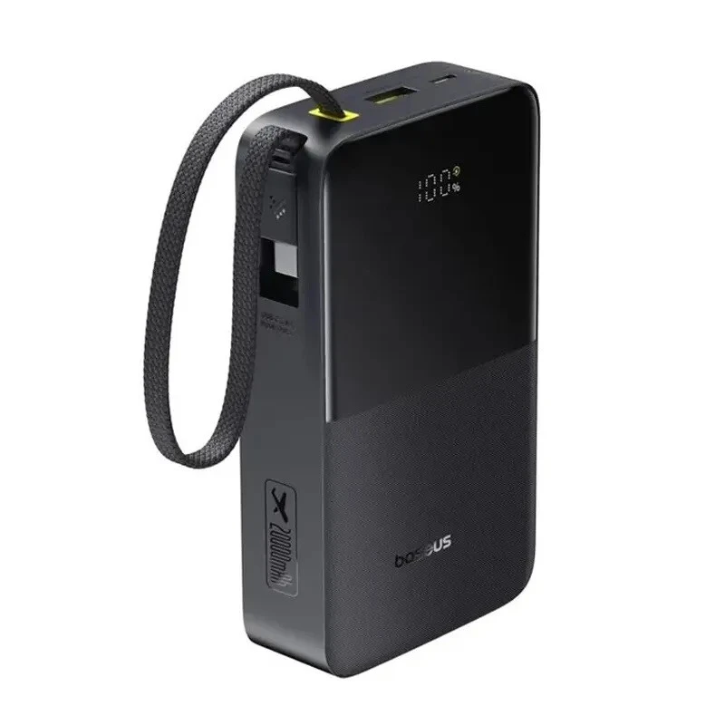 پاور بانک فست شارژ باسئوس EnerFill FC51 Bipow2 Pro E00277 PD QC3.0 20W ظرفیت 20000 میلی آمپر ساعت