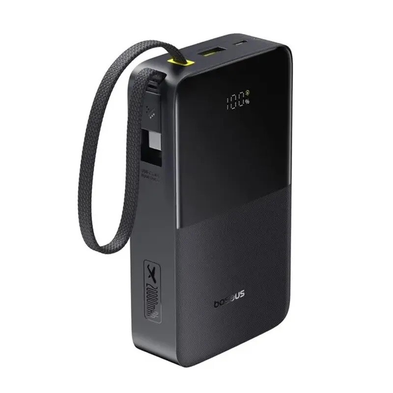 پاور بانک فست شارژ باسئوس EnerFill FC51 Bipow2 Pro E00277 PD QC3.0 20W ظرفیت 20000 میلی آمپر ساعت