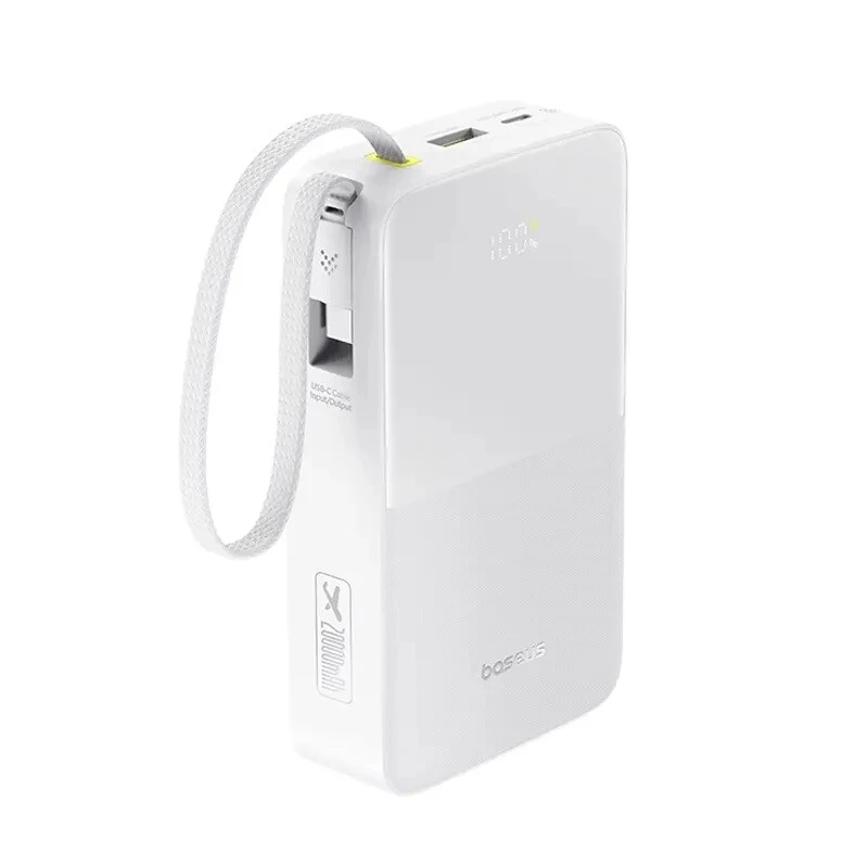 پاور بانک فست شارژ باسئوس EnerFill FC51 Bipow2 Pro E00277 PD QC3.0 20W ظرفیت 20000 میلی آمپر ساعت