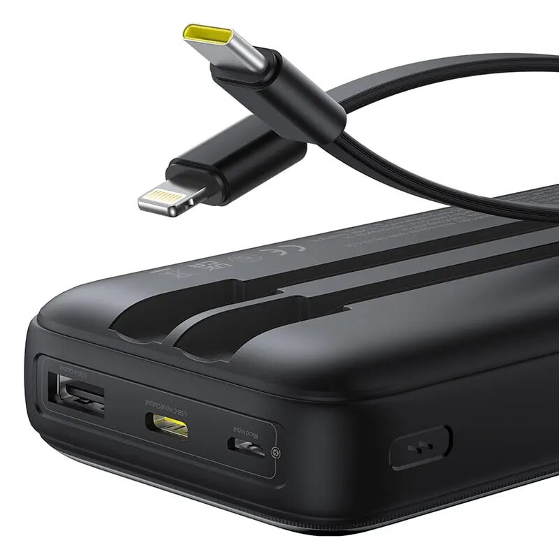 پاور بانک فست شارژ باسئوس Lipow P10079102123 22.5W ظرفیت 20000 میلی آمپر ساعت