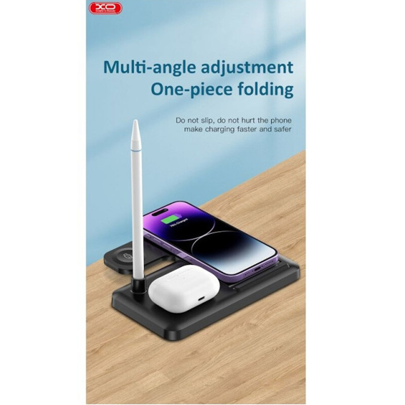 هولدر و شارژر وایرلس 15 وات ایکس او XO-WX033