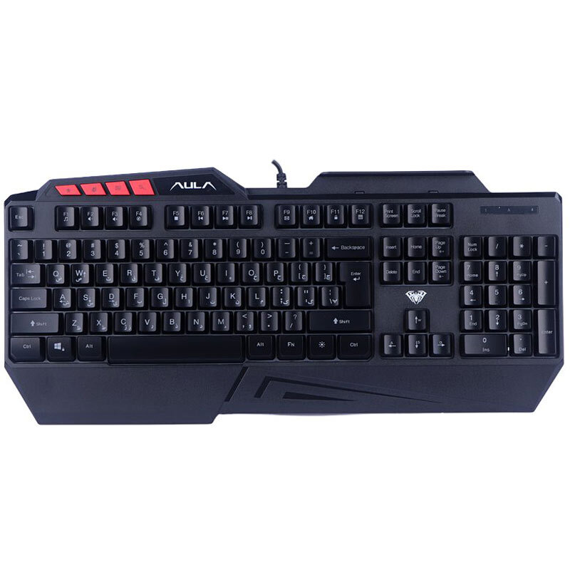 کیبورد و موس گیمینگ آئولا T650 + هدست و پد موس