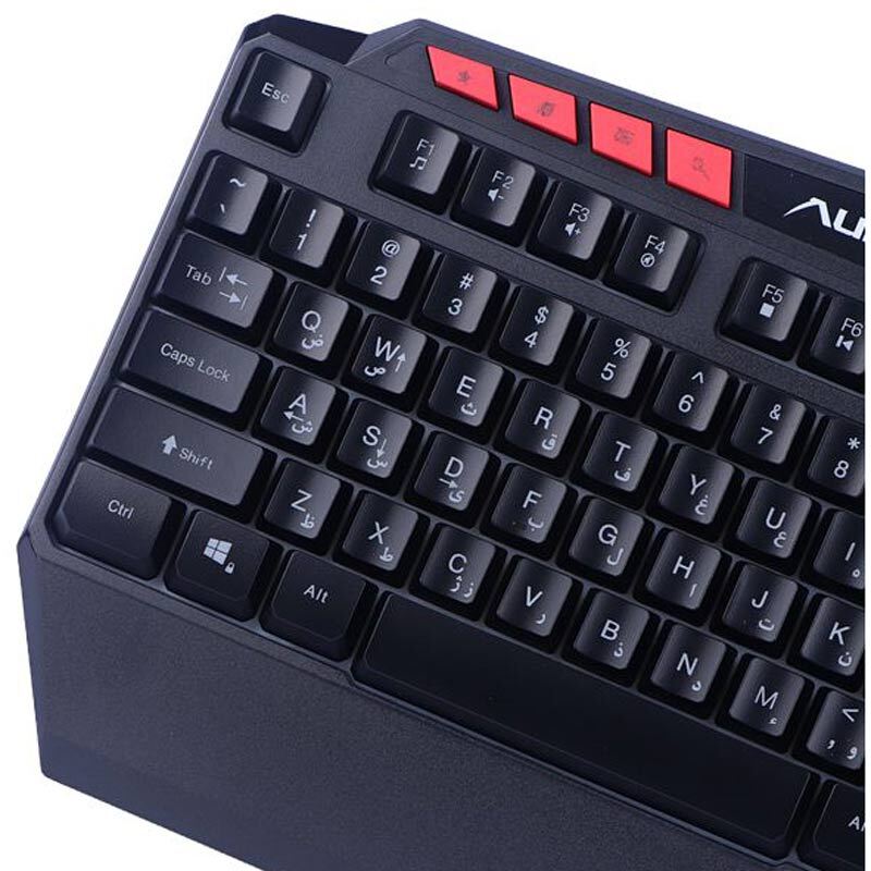 کیبورد و موس گیمینگ آئولا T650 + هدست و پد موس